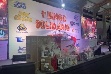 Foto - 1º BINGO SOLIDÁRIO DE CAJATI