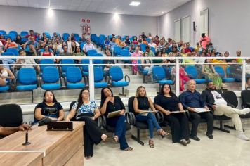 Foto - Solenidade de Posse dos Conselheiros Titulares gestão 2024 a 2028, na Câmara Municipal de Cajati