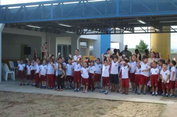 Foto - Inauguração da Escola Municipal de Educação Básica Bairro Jardim São José