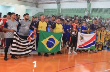 Foto - Cerimônia de reinauguração do Ginásio de Esportes Luiz Carlos Felizardo Rodrigues -Tatu