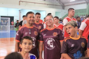 Foto - Cerimônia de reinauguração do Ginásio de Esportes Luiz Carlos Felizardo Rodrigues -Tatu