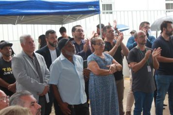 Foto - Inauguração do CRAS I - Centro de Referência de Assistência Social- Casa das Famílias  e do Serviço de Convivência e Fortalecimento de Vínculos-SFCV