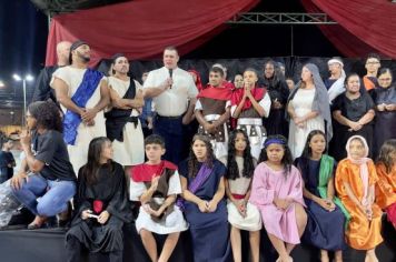 Foto - PAIXÃO DE CRISTO EMOCIONA CERCA DE 1500 MIL PESSOAS NA PRAÇA DA BÍBLIA