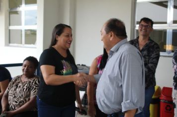 Foto - Inauguração da Escola Municipal de Educação Básica Bairro Jardim São José