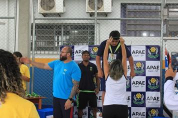 Foto - Torneio de Atletismo entres as APAES do Vale do Ribeira foi realizado no Centro de Eventos em Cajati