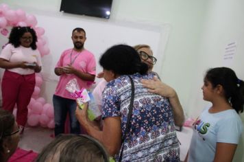 Foto - Campanha Outubro Rosa nas Unidades de Saúde no Município