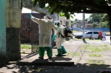 Foto - Mutirão da Limpeza e Nebulização contra a Dengue