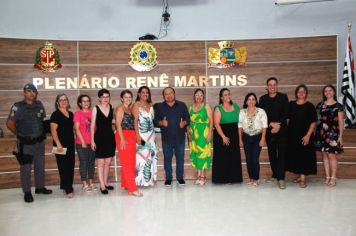 Foto - Solenidade de Posse dos Conselheiros Titulares gestão 2024 a 2028, na Câmara Municipal de Cajati