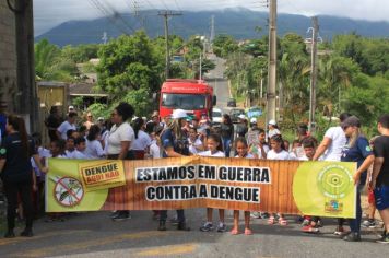 Foto - PASSEATA CONTRA A DENGUE- ESCOLA JARDIM ANA MARIA