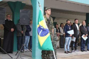 Foto - COMEMORAÇÃO DO DIA DO SOLDADO NO TIRO DE GUERRA