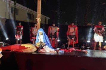 Foto - PAIXÃO DE CRISTO EMOCIONA CERCA DE 1500 MIL PESSOAS NA PRAÇA DA BÍBLIA