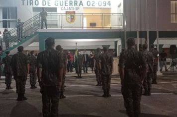Foto - Formatura da turma pioneira 2021 do Tiro de Guerra 02-094 