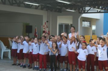 Foto - Inauguração da Escola Municipal de Educação Básica Bairro Jardim São José