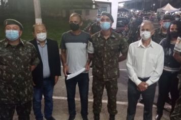 Foto - Formatura da turma pioneira 2021 do Tiro de Guerra 02-094 