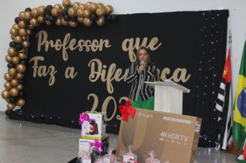 Foto - 14ª EDIÇÃO DA PREMIAÇÃO DO PROFESSOR QUE FAZ A DIFERENÇA 2023