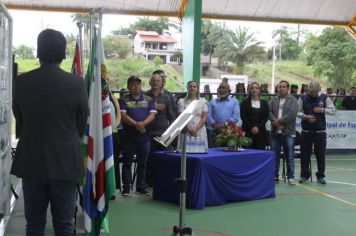 Foto - INAUGURAÇÃO DA QUADRA POLIESPORTIVA CAPITÃO BRÁS