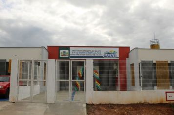 Foto - Inauguração da Escola Municipal de Educação Básica Bairro Jardim São José