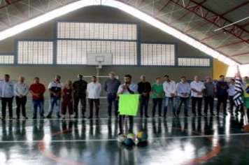 Foto - Inauguração da Quadra Poliesportiva Jardim Ana Maria