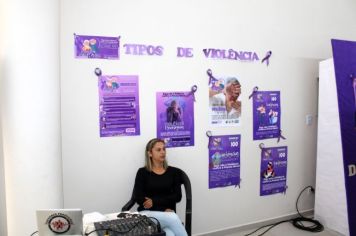 Foto - CREAS REALIZA CAMPANHA JUNHO VIOLETA EM CAJATI