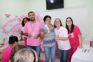 Foto - Campanha Outubro Rosa nas Unidades de Saúde no Município