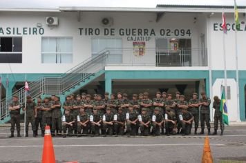 Foto - COMEMORAÇÃO DO DIA DO SOLDADO NO TIRO DE GUERRA