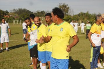 Foto - JOGO COMEMORATIVO COM EX-CRAQUES DA SELEÇÃO BRASILEIRA- CAJATI, 31 ANOS