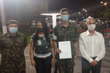 Foto - Formatura da turma pioneira 2021 do Tiro de Guerra 02-094 