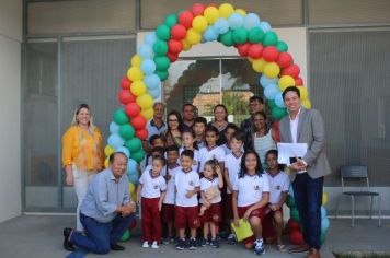 Foto - Inauguração da Escola Municipal de Educação Básica Bairro Jardim São José