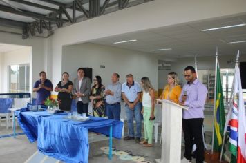 Foto - Inauguração da Escola Municipal de Educação Básica Bairro Jardim São José