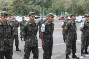 Foto - COMEMORAÇÃO DO DIA DO SOLDADO NO TIRO DE GUERRA