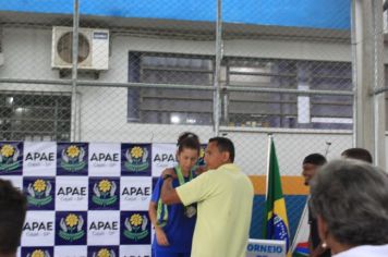 Foto - Torneio de Atletismo entres as APAES do Vale do Ribeira foi realizado no Centro de Eventos em Cajati