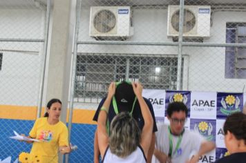 Foto - Torneio de Atletismo entres as APAES do Vale do Ribeira foi realizado no Centro de Eventos em Cajati