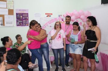 Foto - Campanha Outubro Rosa nas Unidades de Saúde no Município