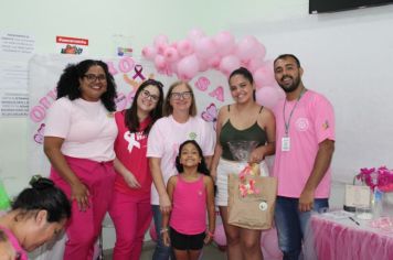 Foto - Campanha Outubro Rosa nas Unidades de Saúde no Município