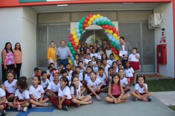 Foto - Inauguração da Escola Municipal de Educação Básica Bairro Jardim São José