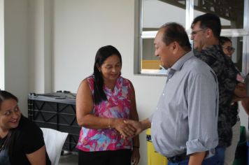 Foto - Inauguração da Escola Municipal de Educação Básica Bairro Jardim São José