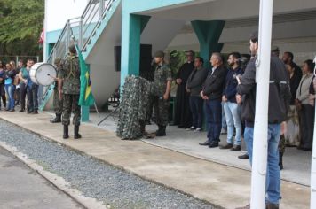 Foto - COMEMORAÇÃO DO DIA DO SOLDADO NO TIRO DE GUERRA