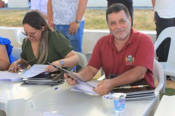 Foto - Inauguração do Empreendimento Cajati D- 65 casas e entrega de 280 títulos de Regularização Fundiária