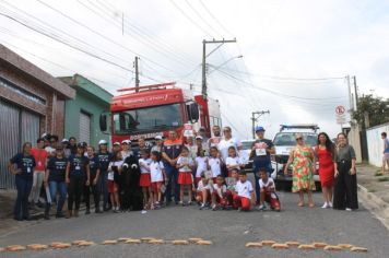 Foto - PASSEATA CONTRA A DENGUE- ESCOLA JARDIM ANA MARIA