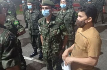 Foto - Formatura da turma pioneira 2021 do Tiro de Guerra 02-094 