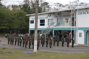 Foto - COMEMORAÇÃO DO DIA DO SOLDADO NO TIRO DE GUERRA