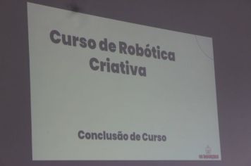 Foto - Professores da Secretaria de Educação de Cajati recebem Certificação do Curso de Robótica