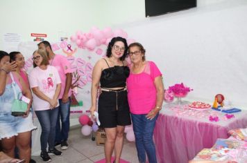 Foto - Campanha Outubro Rosa nas Unidades de Saúde no Município