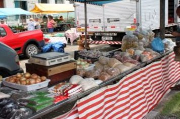 Foto - Feira Livre de Cajati em novo local