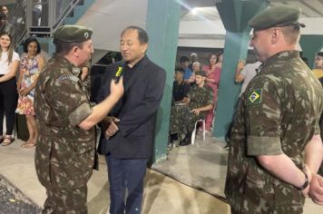 Foto - FORMATURA TIRO DE GUERRA DE CAJATI 