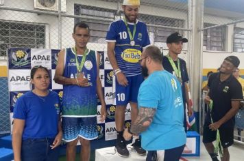 Foto - Torneio de Atletismo entres as APAES do Vale do Ribeira foi realizado no Centro de Eventos em Cajati