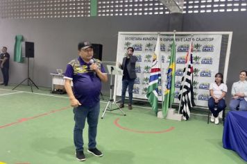 Foto - INAUGURAÇÃO DA QUADRA POLIESPORTIVA CAPITÃO BRÁS