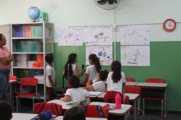 Foto - Visitação nas escolas do Projeto Alavancas