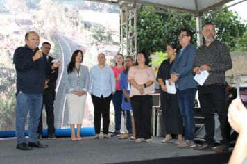 Foto - Inauguração do CRAS I - Centro de Referência de Assistência Social- Casa das Famílias  e do Serviço de Convivência e Fortalecimento de Vínculos-SFCV