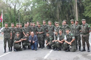 Foto - COMEMORAÇÃO DO DIA DO SOLDADO NO TIRO DE GUERRA